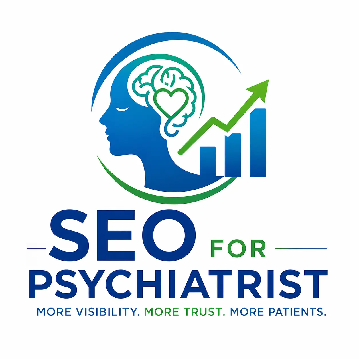 SEO for Psychiatrist logo — psychiatric SEO agency for private-practice psychiatrists